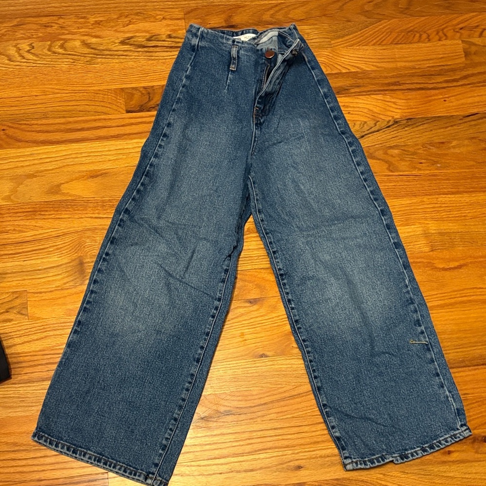 Zara Denim Jeans in Classic Blue